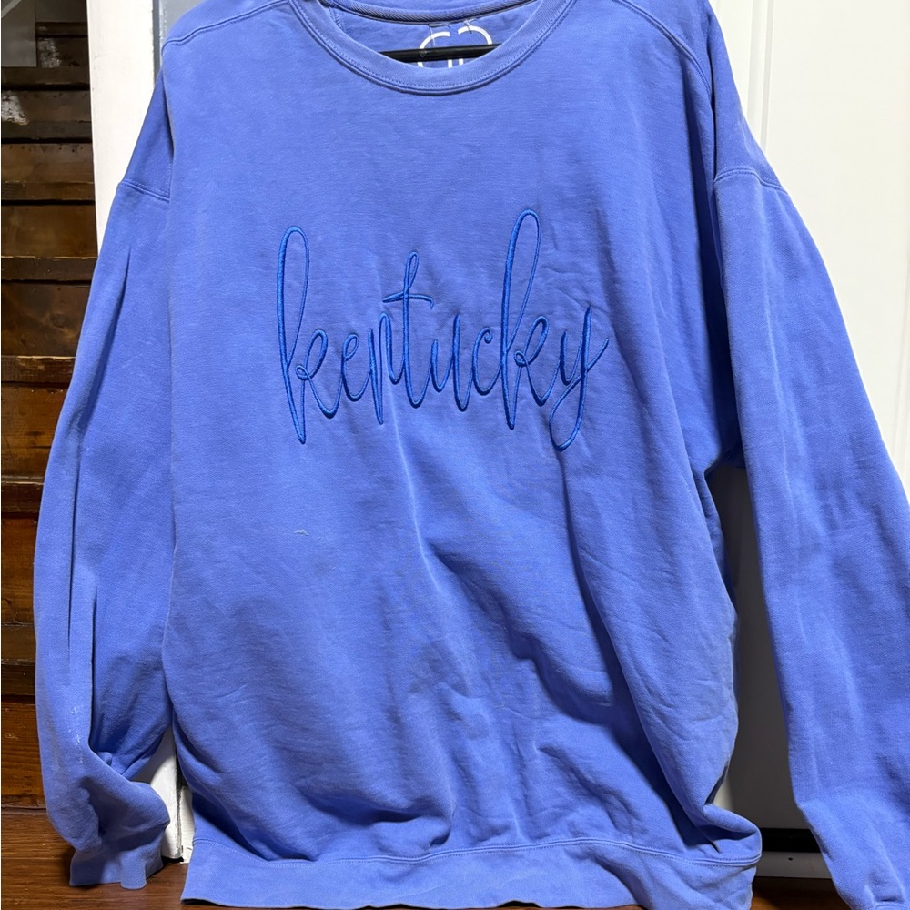 Comfort Colors Blue Kentucky Sweatshirt